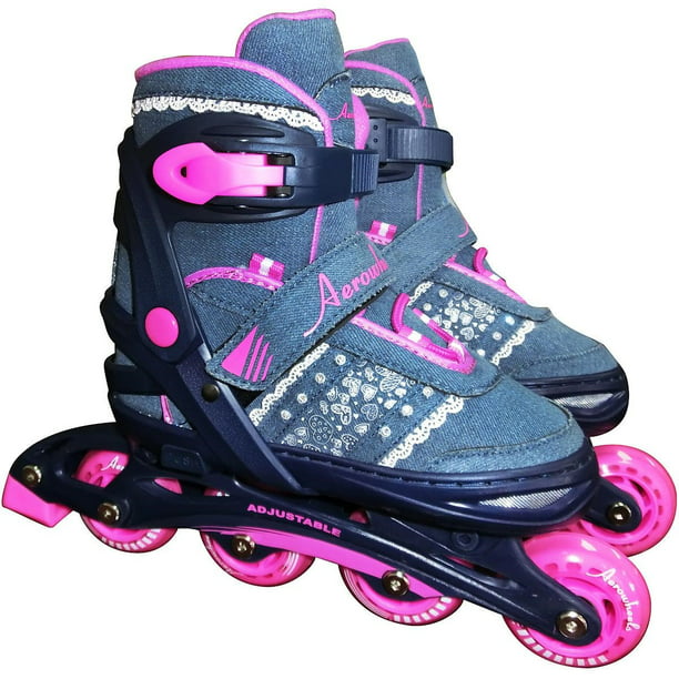 Inline Skates Women Sprint  Roller Blades Size 7 Aero Wheels MIB Adjustable NEW